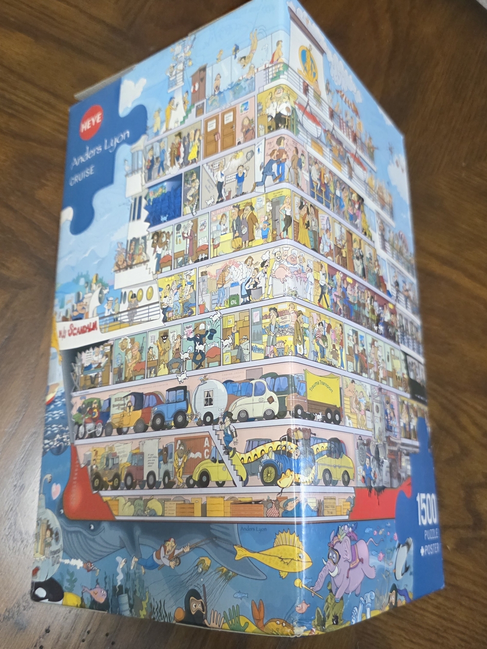 Heye Anders Lyon Cruise  Puzzle 1500 Pieces